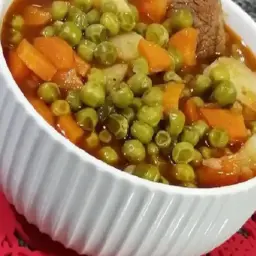 بازلاء مطبوخة
